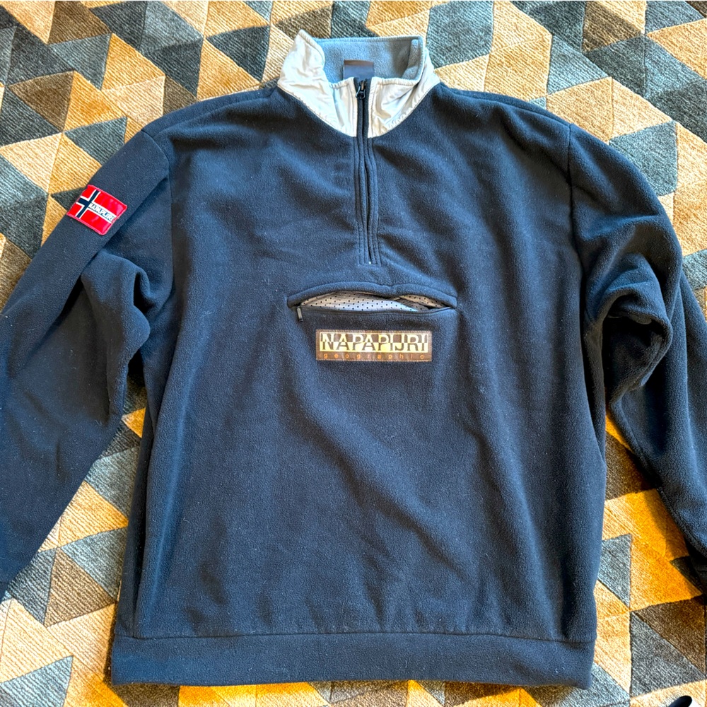 Vintage Napapijri Microfleece Pullover